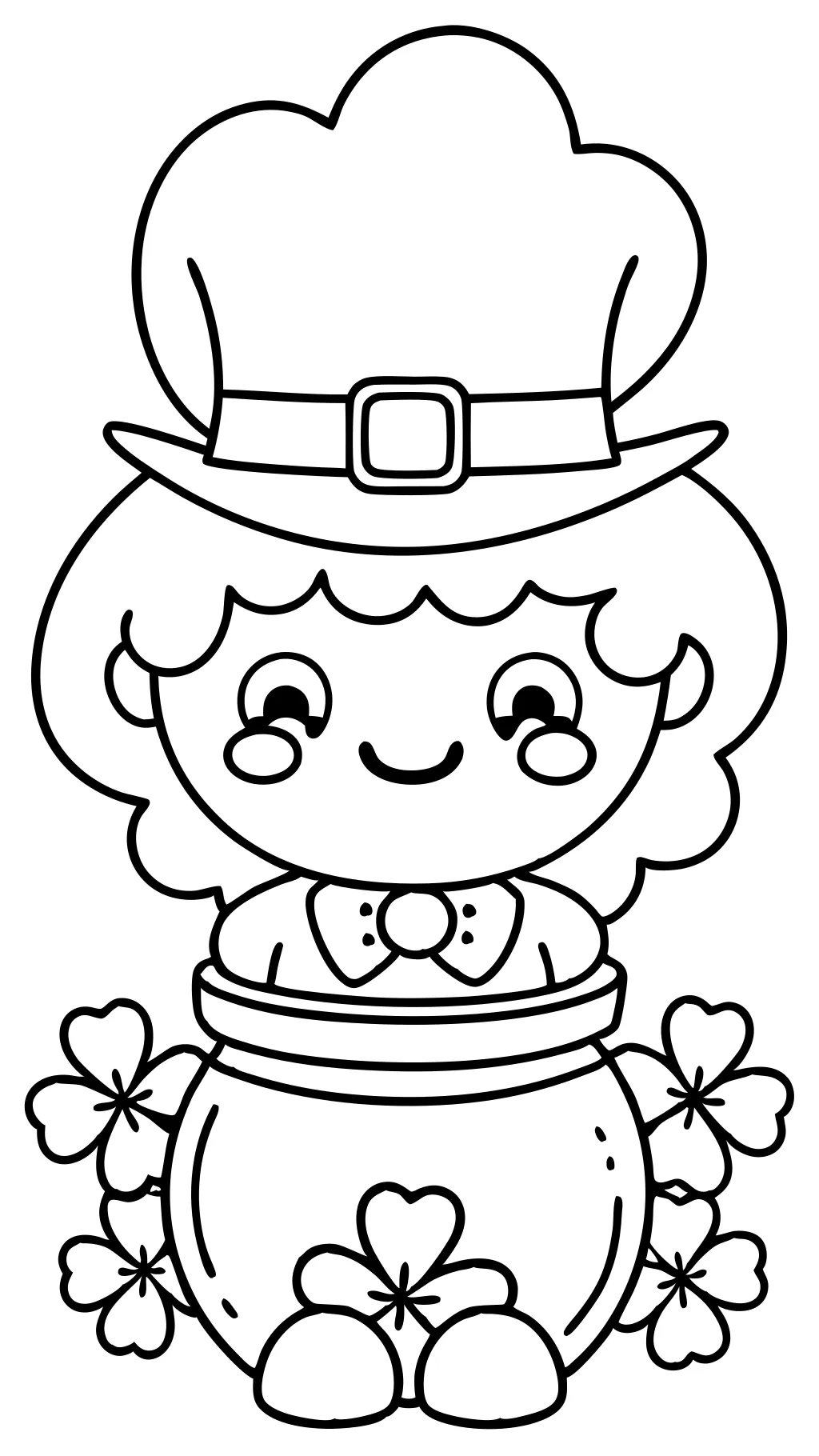 st patricks day printable coloring pages